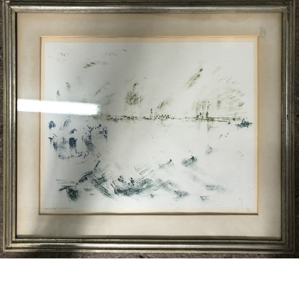 André Masson, Färglitografi, Komposition
