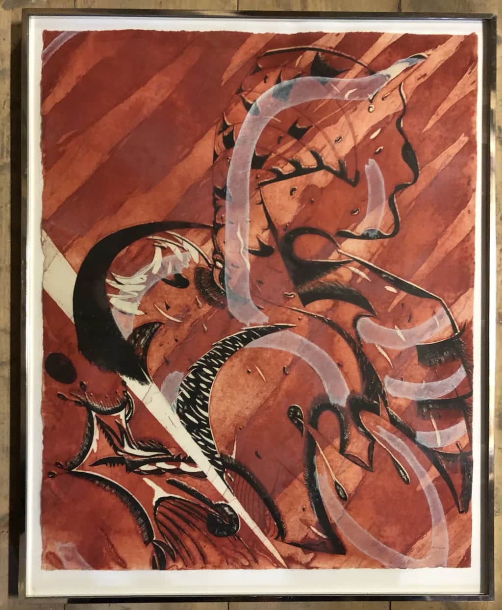 Stefano Beccari, Grafiskt blad, Sjöfågel