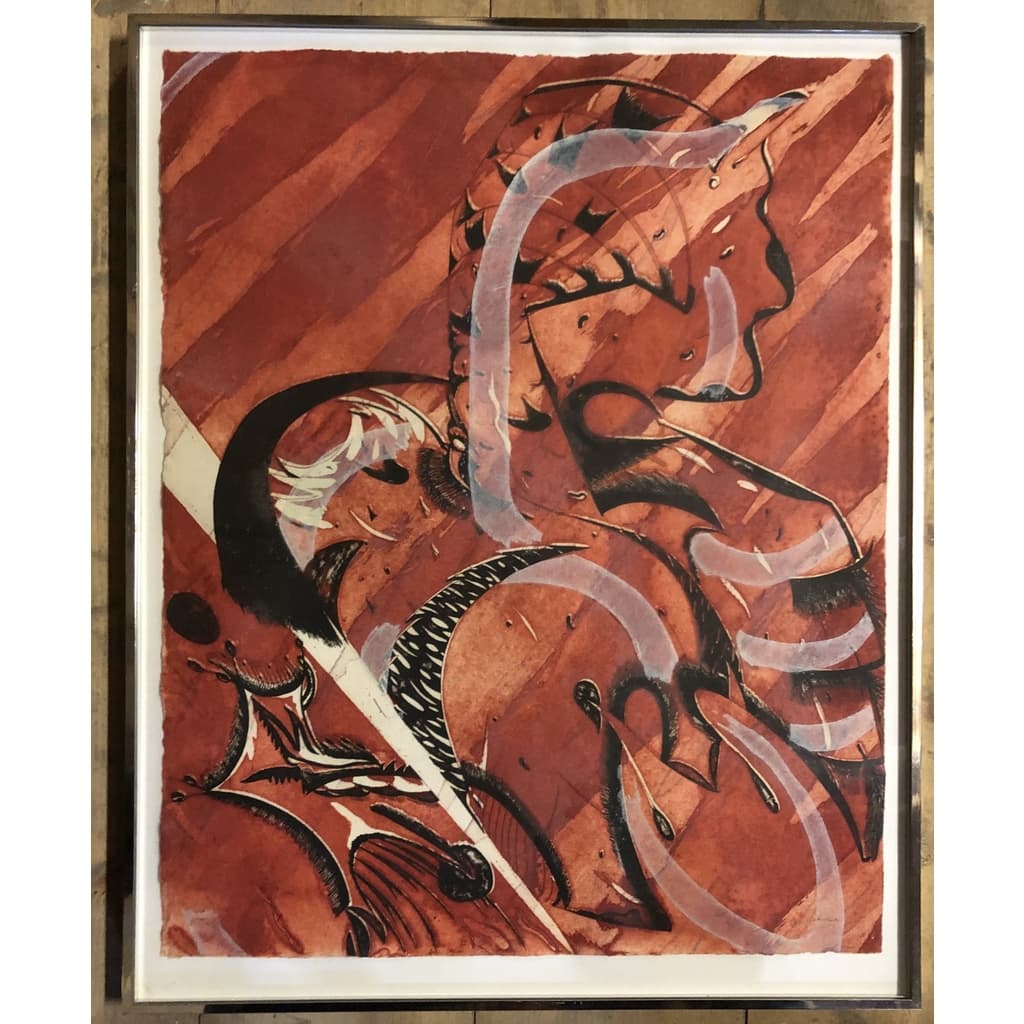Stefano Beccari, Grafiskt blad, Sjöfågel