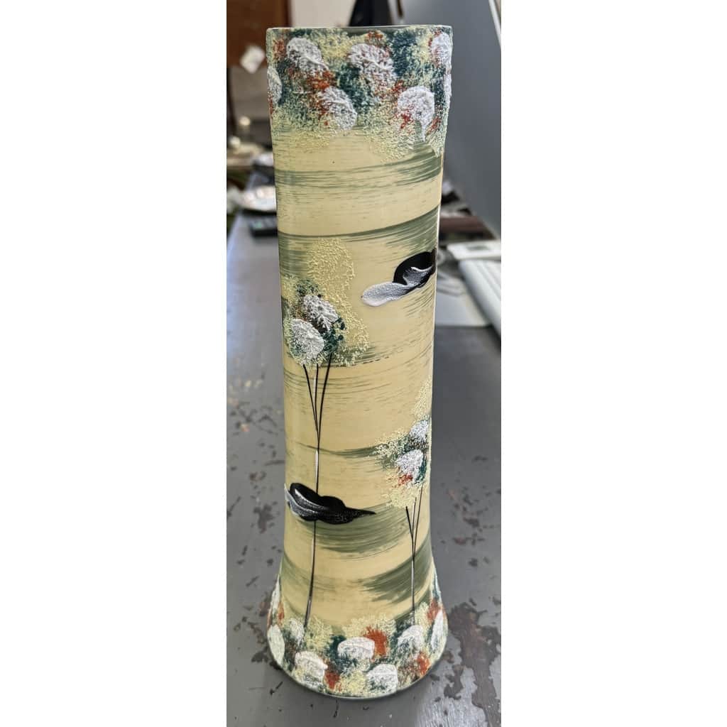Vacker vas, opalglas / flussglas