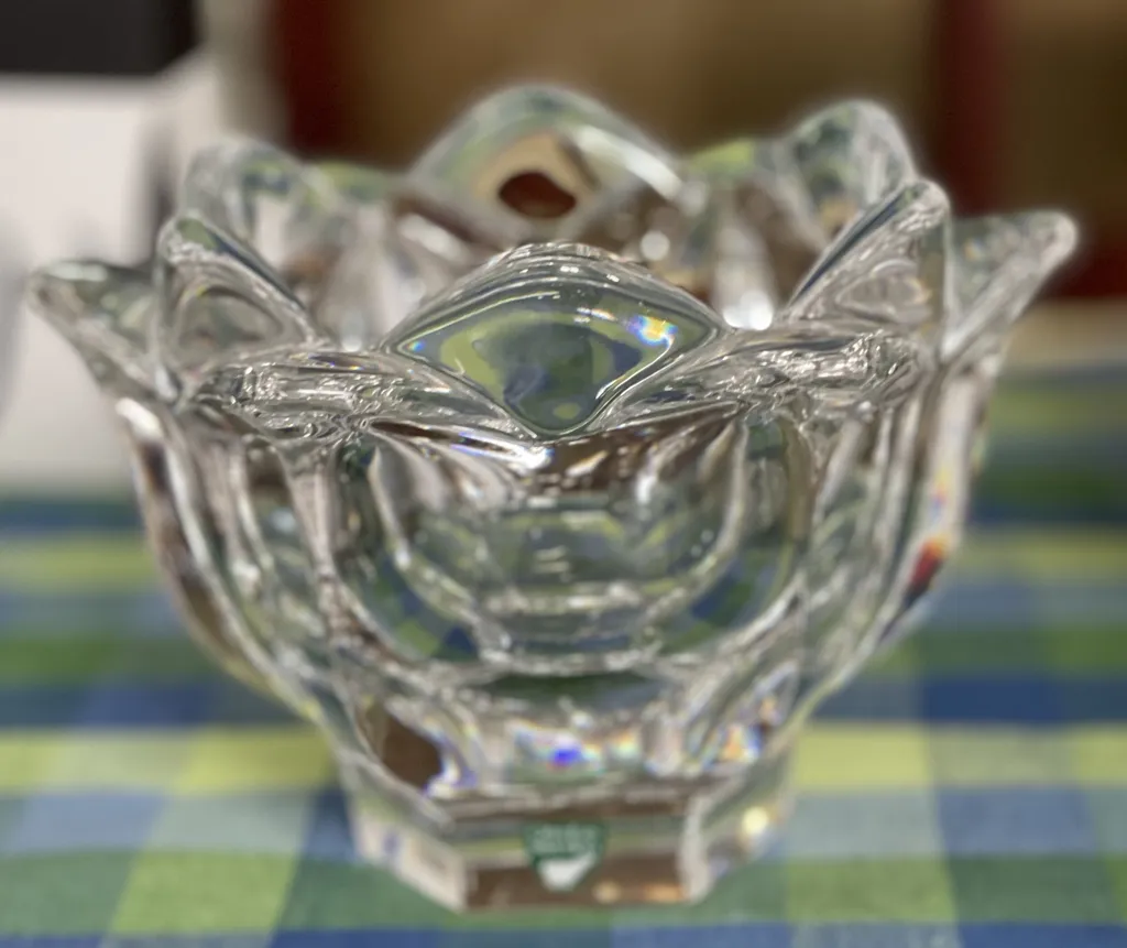 Kristallskål, "Lily" , Orrefors, Olle Alberius