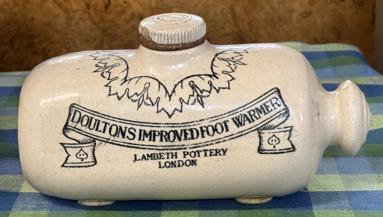 Läcker sängvärmare i porslin, Doulton England
