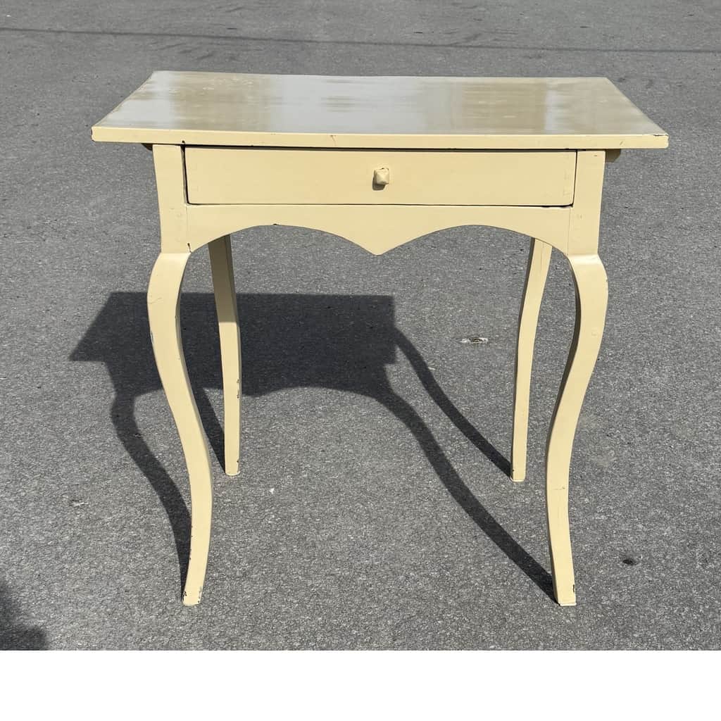 Härligt bord med låda, 1800 tal – begagnad bord & stolar hos ReFurn Lidingö