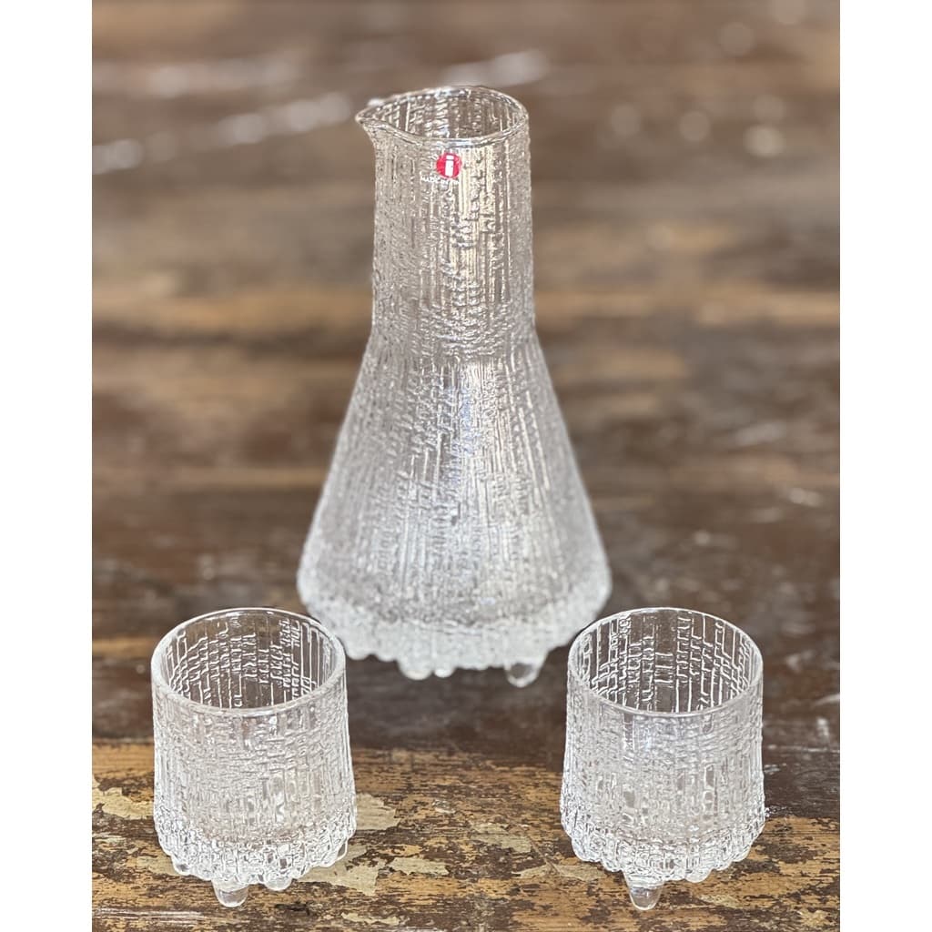 Vacker karaff med 2 glas, iittala