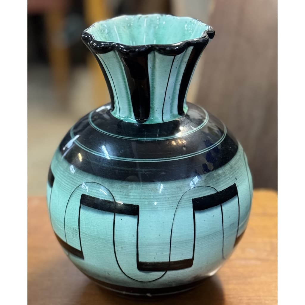 Härlig vas, art deco, Ilse Claeson, Rörstrand