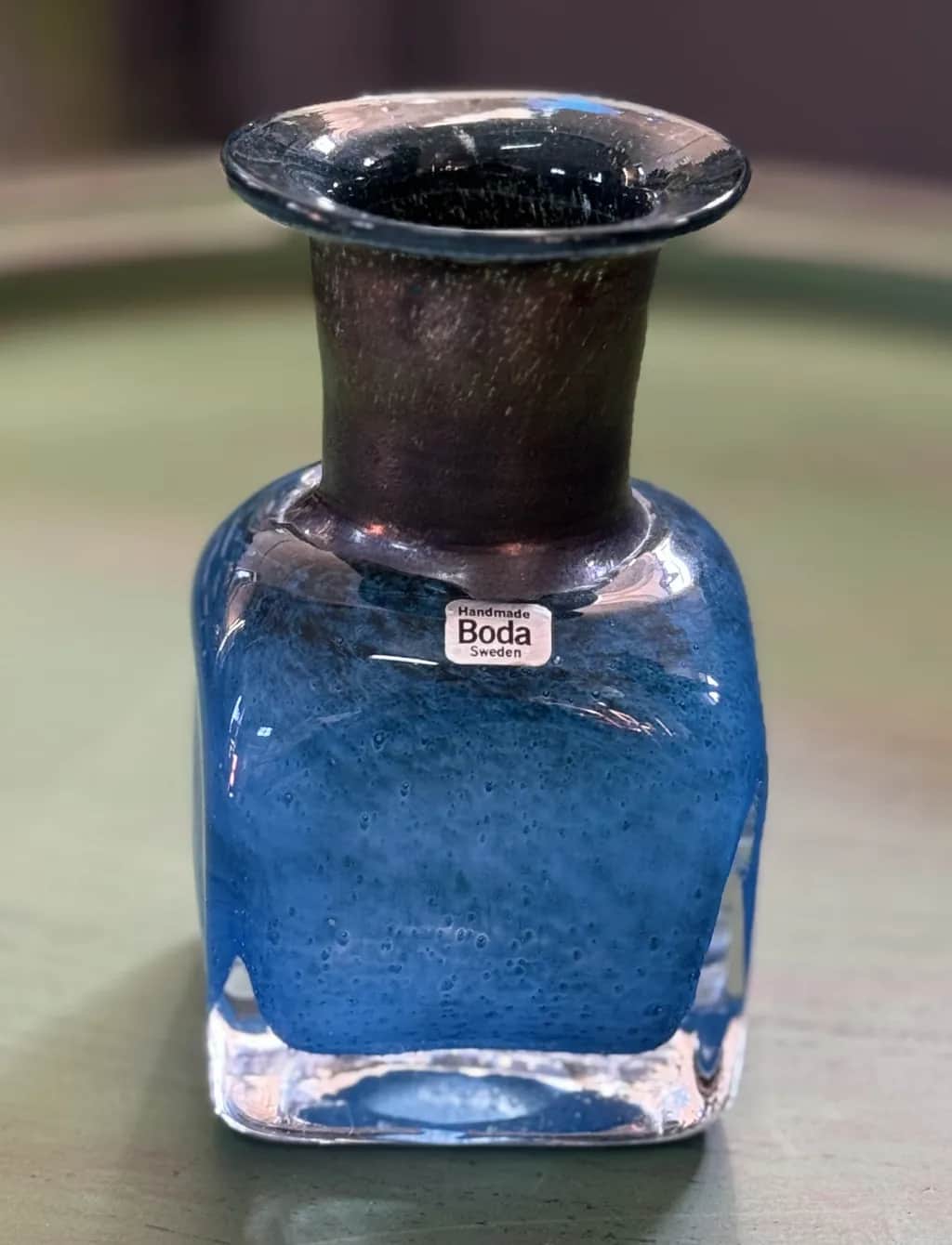 Vacker vas, B. Vallien för Kosta Boda – begagnad glas hos ReFurn Lidingö
